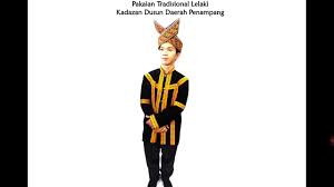 Pakaian kaum lelaki seperti gaung (baju lengan panjang), souva. Baju Tradisional Kadazan Dusun Lelaki Youtube