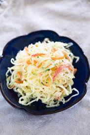 kelp noodle salad cheonsachae salad