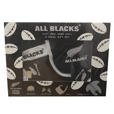 all blacks baby 4 piece gift set