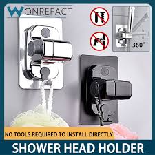 No Drill Shower Head Holder Adjustable