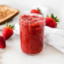 low sugar strawberry jam lively table