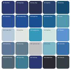 Australian Standard Colours As2700 Blues Farver