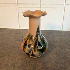 Swirl Glass Vase Murano Glass