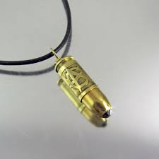 sons of anarchy bullet necklace 9mm
