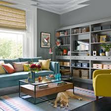 Complementary shades are seen in the nancy corzine sofa and the metallic. 40 Grey Living Room Ideas Decor In Shades From Charcoal To Pale Grey That Work For Every Sitting Room