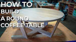 how to round coffee table you