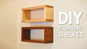 how to build diy floating shelf with