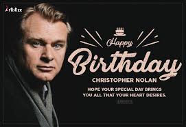 He enjoys a massive fan following all over the world and india is not an exception. Happybirthdaychristophernolan Www Artistize Com Wishes You A Wonderful Life Ahead Director Producer Birthday Posts Its A Wonderful Life Birthday Wishes