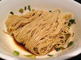 dry noodles tossed in special sauce