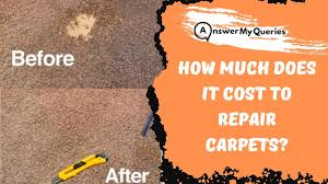 carpet repair costs how much does it