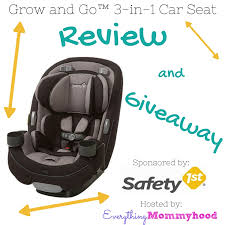 Convertible Car Seat Review Giveaway
