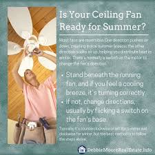 Be Sure To Adjust Your Ceiling Fans