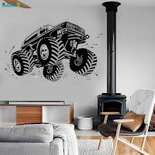 Big Monster Truck Wall Decal Off Road