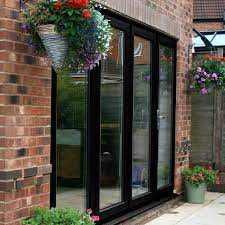 Black 4 Panel Upvc Bifold Doors