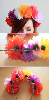 Make sure it rests comfortably where you once you have a full ring of florals, it's time to begin assembling. Pin By Federica Calvia On Crafts Diy Flower Crown Diy Crown Diy Flowers