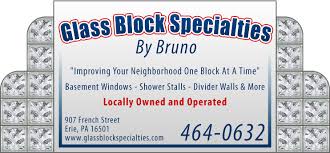 Erie Pa Glass Block Specialties