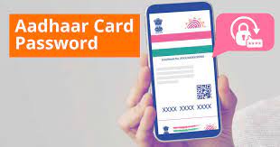 how to get e aadhaar card pword