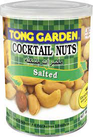 tong garden salted tail nuts 150g