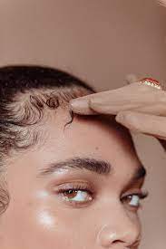 how to style your baby hairs into the