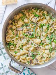 creamy pasta primavera one pot