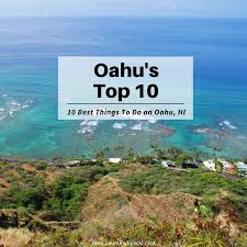 top 10 things to do on oahu hawaii