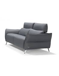 Perlini 2 Seater Sofa Cobalto Leather
