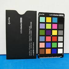 X Rite Xrit253 Mini Colorchecker Classic 24 Colors Chart Card Ebay