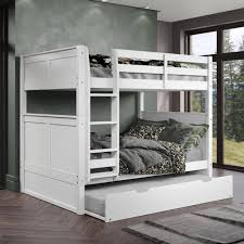 full bunk bed with twin trundle