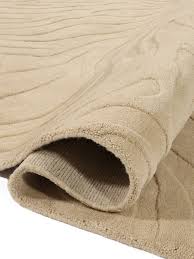 cream beige 160 x 230 cm wool rug