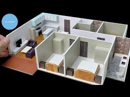 Diy Miniature Modern Apartment Model
