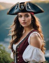 pirate costume women fancy dress face