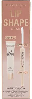makeup revolution lip shape warm