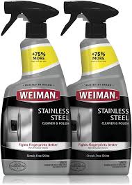 weiman stainless steel cleaner and