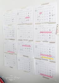 Diy Dry Erase Wall Calendar The