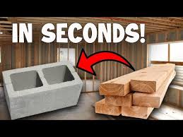 How To Attach Wood To Cement In Seconds