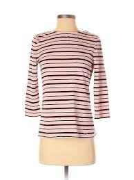 Details About Imnyc Isaac Mizrahi Women Pink 3 4 Sleeve T Shirt Sm Petite