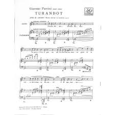 'nessun dorma' an aria from puccini's turandot became an overnight sensation in 1990 thanks to the bbc. Nessun Dorma Aus Turandot Notenbuch De