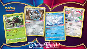 The first block of cards in the sword & shield era! Pokemon Tcg Sword Shield Prerelease Promo Cards Feature Galar Pokemon Pokemon Com