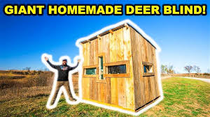 25 diy deer blind plans to build a safe