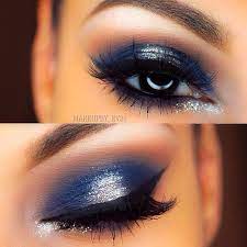 perfect eyeshadow for a baby blue dress