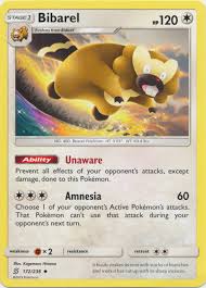 Bibarel 172 236 Uncommon Pokemon Card Singles Sun