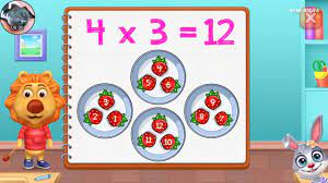 game bé học toán vui / Multiplication Kids -Math Multiplication Tables/game  kids6 - YouTube