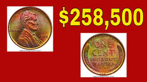 Super Rare Wheat Penny Sold For 258 500 Rare Pennies Coin Value