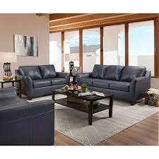 Acme Cocus Steel Blue Sofa 55785