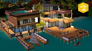 luxury house sd build sims 4