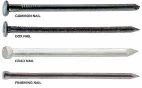 types of nails the