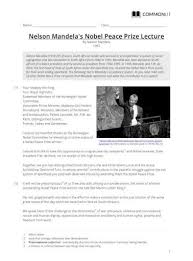Commonlit answers martin luther king jr. Commonlit Nelson Mandela S Nobel Peace Prize Apartheid By Unis Vienna Is Licensed Under Cc By Nc Nd Pdf Document