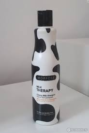 Шампунь для волос MORFOSE milk therapy - «Отличный шампунь для тех, кто  хотел бы использовать шампунь с ухаживающими свойствами и больше ничего. И  пахнет сладенько.» | отзывы