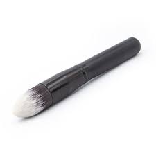 oval synthetic makeup blending brush