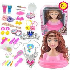 s princess styling dolls head hair